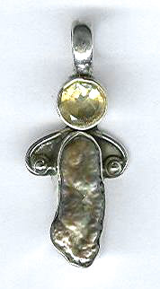 sterling pendant kishi pearl faceted citrine.jpg